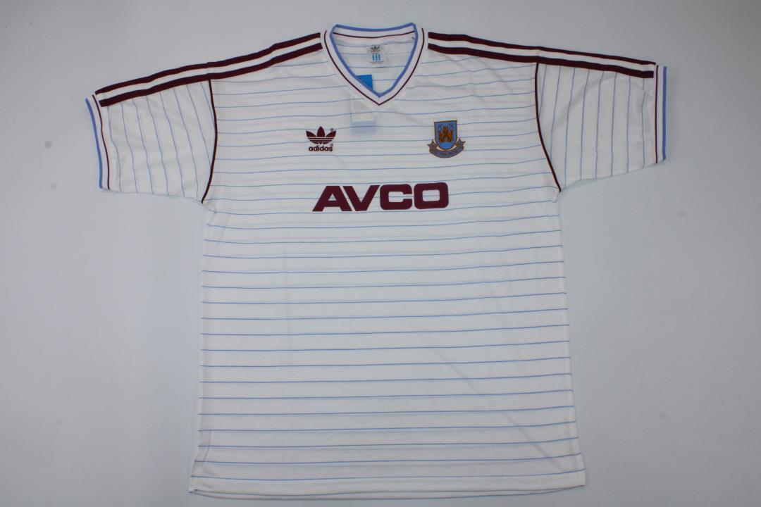 AAA Quality Westham 1986 Away White Soccer Jersey